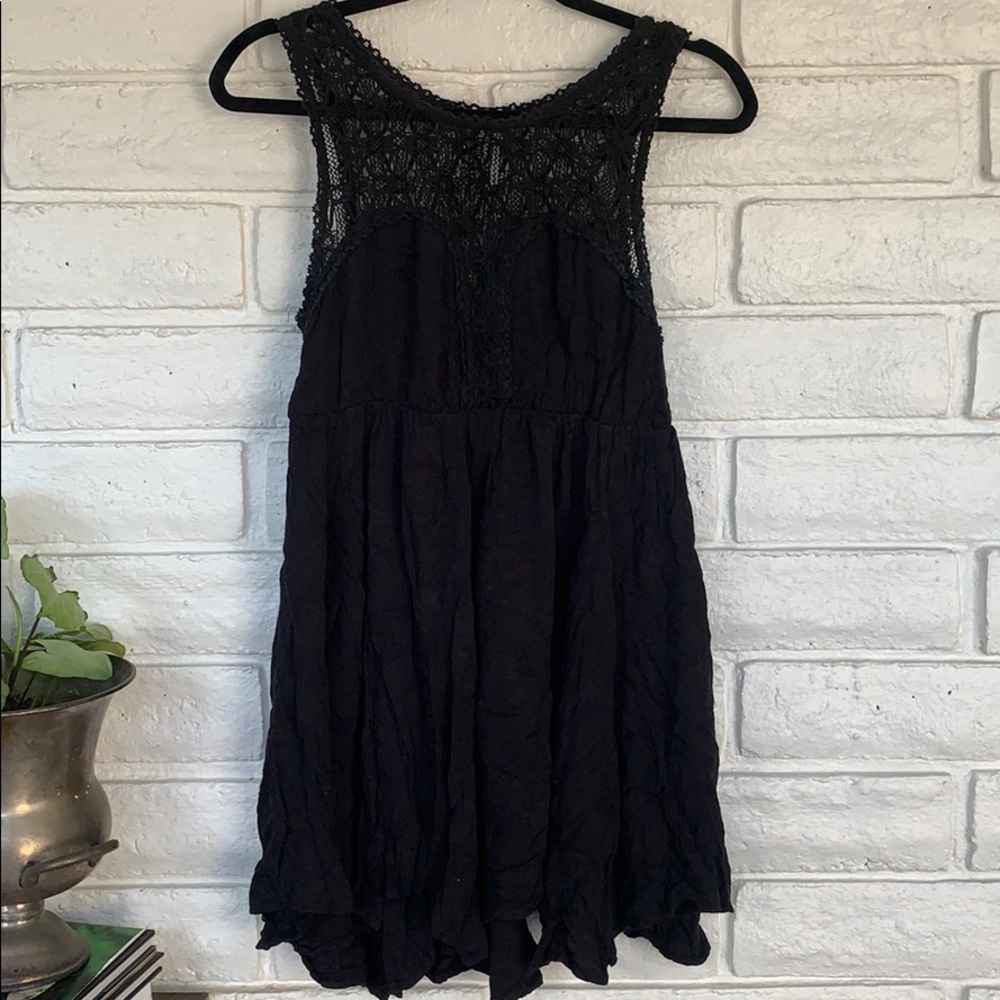 FREE PEOPLE - Lace Tunic Dress
